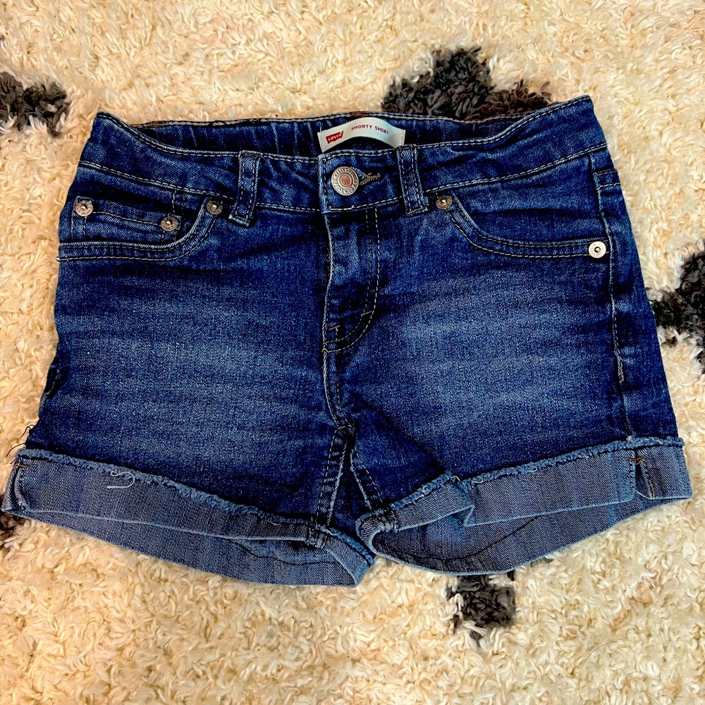 LEVIS - GIRLS - Denim Shorts - Size 10